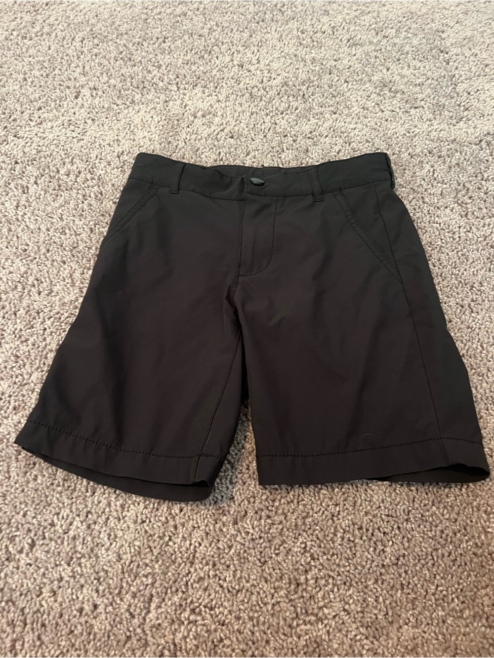 Old Navy Boys Black Dry-Quick Performance Shorts Size 8